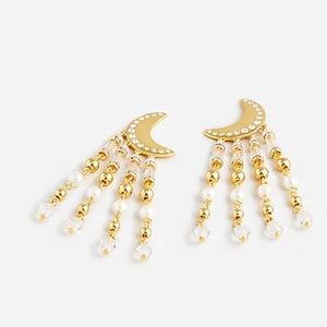 J.crew statement moon chandelier earings